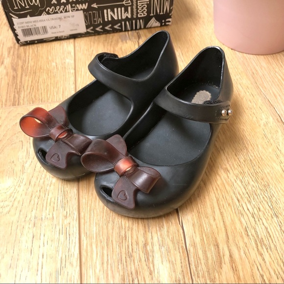 Mini Melissa Ultragirl Bow Mary Janes - Picture 3 of 13